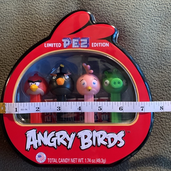 NIP Limited Edition Pez Angry Birds dispensers and candy in tin. - Picture 8 of 9